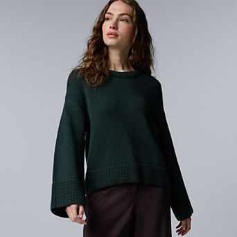 Women's Simply Vera Vera Wang Bell Sleeve Sweater