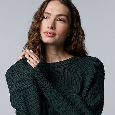 Women's Simply Vera Vera Wang Bell Sleeve Sweater