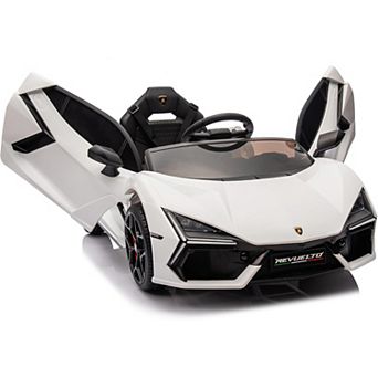 Ride On Car for Kids, Licensed Lamborghini Revuelto Electric Vehicle, 12V Battery Powered Sports