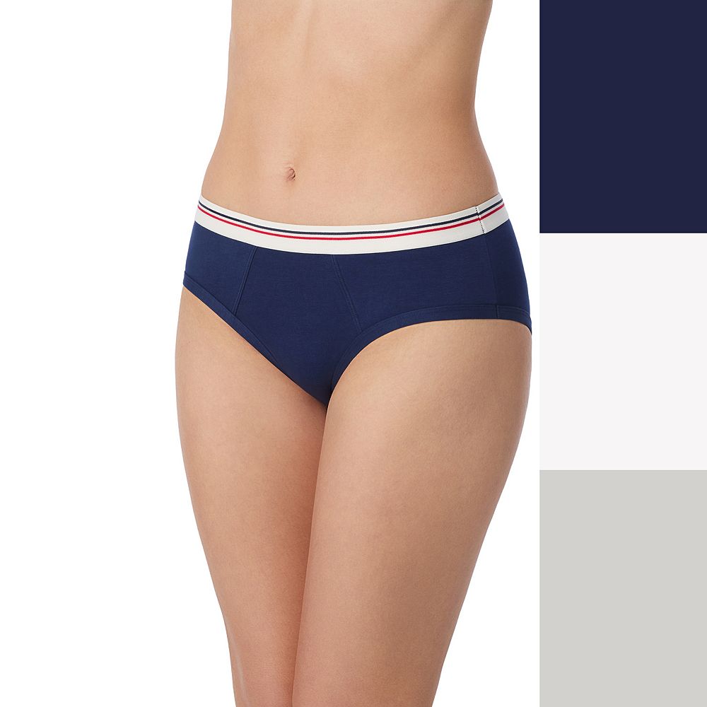 Juniors' SO® Varsity Hipster Panties 3-Pack SO64002P3