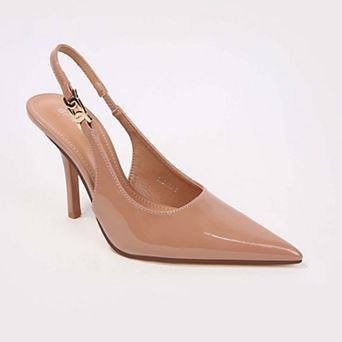 Coetta Patent Slingback Heels