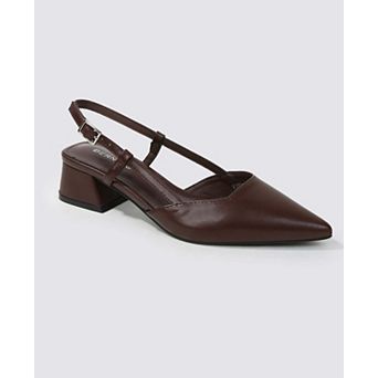 Vieda Block Heel Slingback Pumps