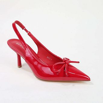 Cree Bow Accent Slingback Pumps