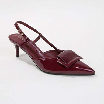 Vava Patent Buckle Slingbacks