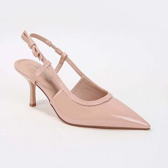 Estefania Slingback with Bow Accent