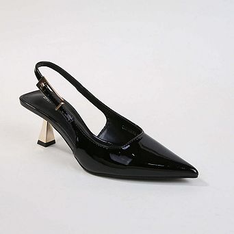 Cassandra Slingback Kitten Heels