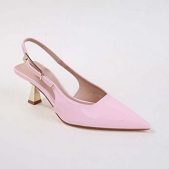 Cassandra Slingback Kitten Heels