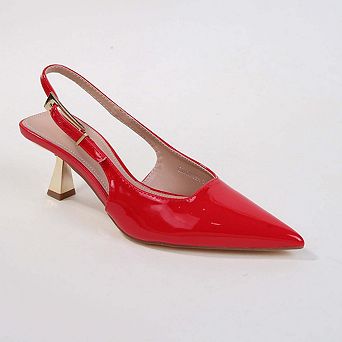 Cassandra Slingback Kitten Heels