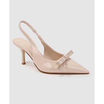 Danika Slingback Pumps with Bow Detail