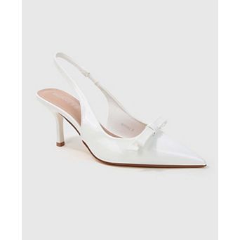 Danika Slingback Pumps with Bow Detail