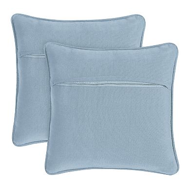 "Boho Living" + Jada Collection 2-Piece Indoor / Outdoor Pillow Covers