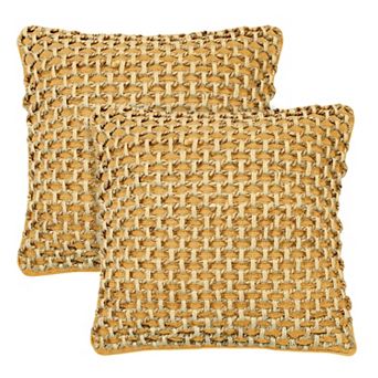 "Boho Living" + Jada Collection 2 pc Indoor / Outdoor Pillow Covers