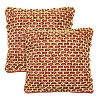 "Boho Living" + Jada Collection 2 pc Indoor / Outdoor Pillow Covers
