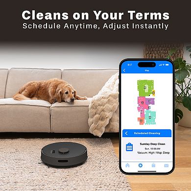 bObsweep Bio Auto-Empty Robot Vacuum & Mop with 100-Day Dock