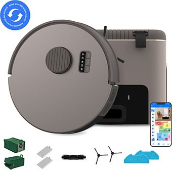 bObsweep Bio Auto-Empty Robot Vacuum & Mop with 100-Day Dock