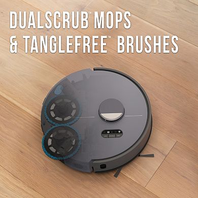 bObsweep Dustin Combo Robot Vacuum with Smart Navigation & Dual-Scrub Mops, 8000Pa Suction