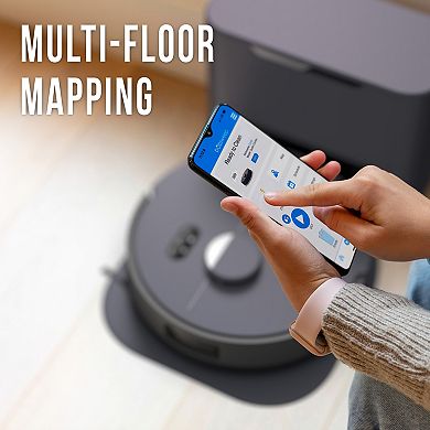 bObsweep Dustin Combo Robot Vacuum with Smart Navigation & Dual-Scrub Mops, 8000Pa Suction