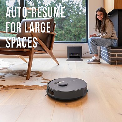 bObsweep Dustin Combo Robot Vacuum with Smart Navigation & Dual-Scrub Mops, 8000Pa Suction