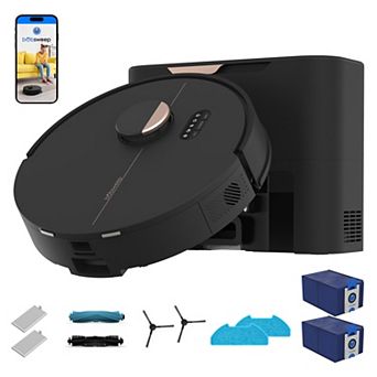 bObsweep Dustin Plus Robot Vacuum & Mop with 8000 Pa Suction & Auto-Empty Dock