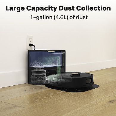 bObsweep Dustin Plus Robot Vacuum & Mop with 8000 Pa Suction & Auto-Empty Dock