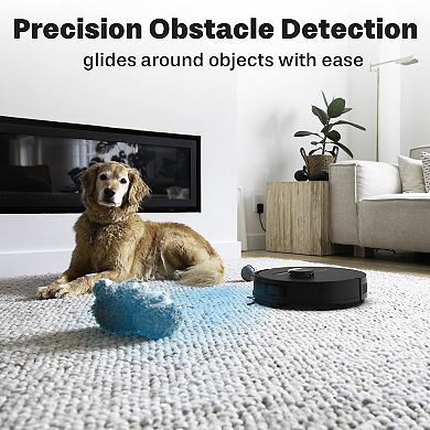 bObsweep Dustin Plus Robot Vacuum & Mop with 8000 Pa Suction & Auto-Empty Dock