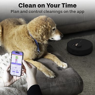 bObsweep Dustin Plus Robot Vacuum & Mop with 8000 Pa Suction & Auto-Empty Dock