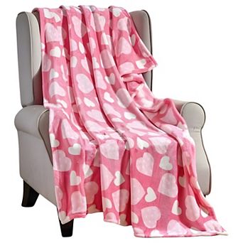 Valentine’s Day Microfleece Throw Blanket Collection, 50" x 60"