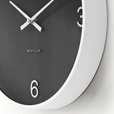 Westclox Contemporary Minimal 12-inch Wall Clock