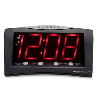 Westclox 1.8-Inch Extra Large Digit LED Alarm Clock