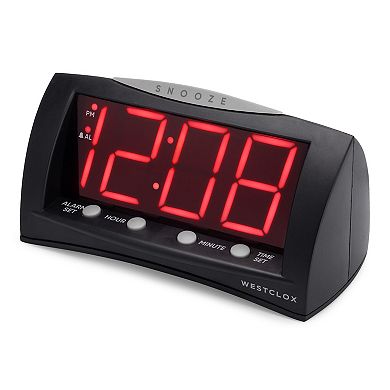 Westclox 1.8-Inch Extra Large Digit LED Alarm Clock