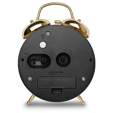 Westclox Twin Bell Metal Alarm Clock