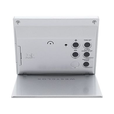 Westclox Large Travel LCD Alarm Clock