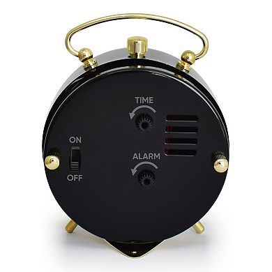 Westclox Classic Alarm Clock Quiet No Ticking