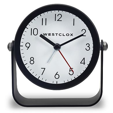 Westclox 4-Inch Tilt Alarm Clock