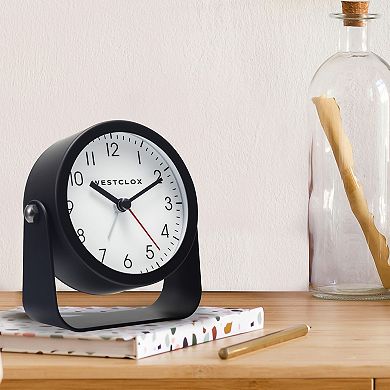 Westclox 4-Inch Tilt Alarm Clock