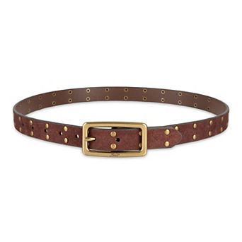 Women's Levi's® 1-Inch Suede Leather Studded Casual Belt