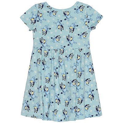 bluey dress toddler Spirit Halloween Girls Costume | Officially Licensed This adorable dress features the iconic colors and design of Bluey Bluey Bingo Little Girls Dress