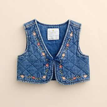 Girls 4-12 Little Co. by Lauren Conrad Organic Quilted Vest