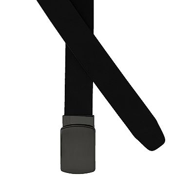 Men's Lands' End Leather Adjustable Slide Belt