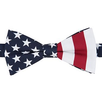 Men's Bespoke American Flag Pre-Tied Bowtie