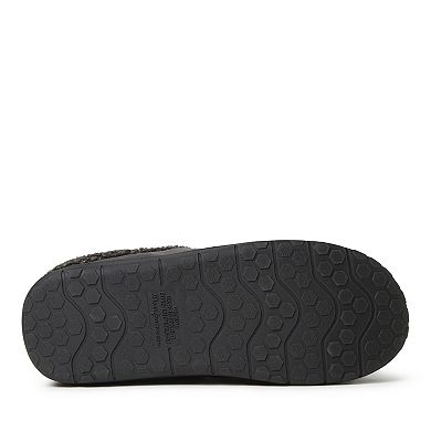 Dearfoams Men's Microsuede Clog Slippers