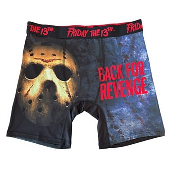 Men's Friday the 13th Jason Mask Boxer Briefs