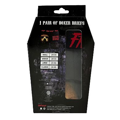 Men's Friday the 13th Jason Mask Boxer Briefs