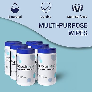 All-Purpose Multi-Surface Heavy-Duty Wipes, Bleach-Free, Extra Strong, Super Moist, Tough on Messes