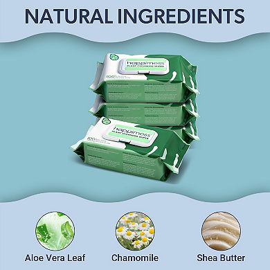 Essential Oil Plant Wipes, Remove Dust, Dirt, Water Spots and Restore Natural Leaf Shine