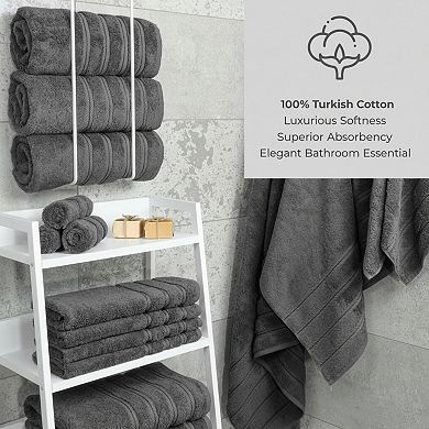Luxury Bath Towel Set High GSM Cotton Turkish Towels for Bathroom