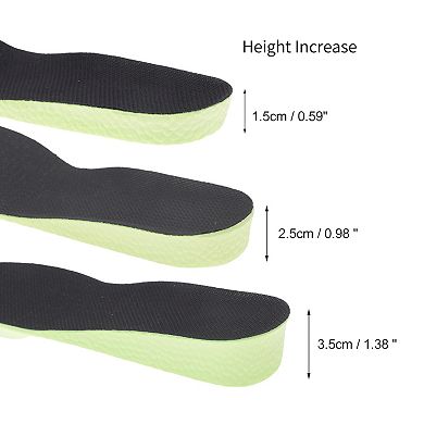 Height Increase Shoe Inserts for Comfort and Support 1 Pair 0.59"