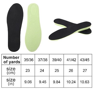 Height Increase Shoe Inserts for Comfort and Support 1 Pair 0.59"