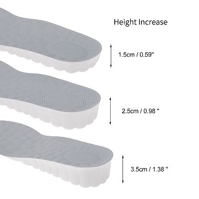 Height Increase Comfortable Shoe Inserts Fit Shoe 1 Pair 0.98"