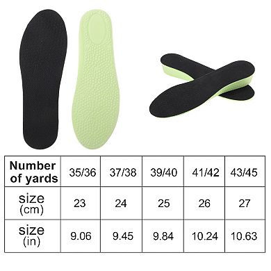Height Increase Shoe Inserts for Comfort and Support 1 Pair 1.38"